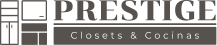 Logo de Prestige Closets & Cocinas — cliente de Devworks Studio en Piedras Negras